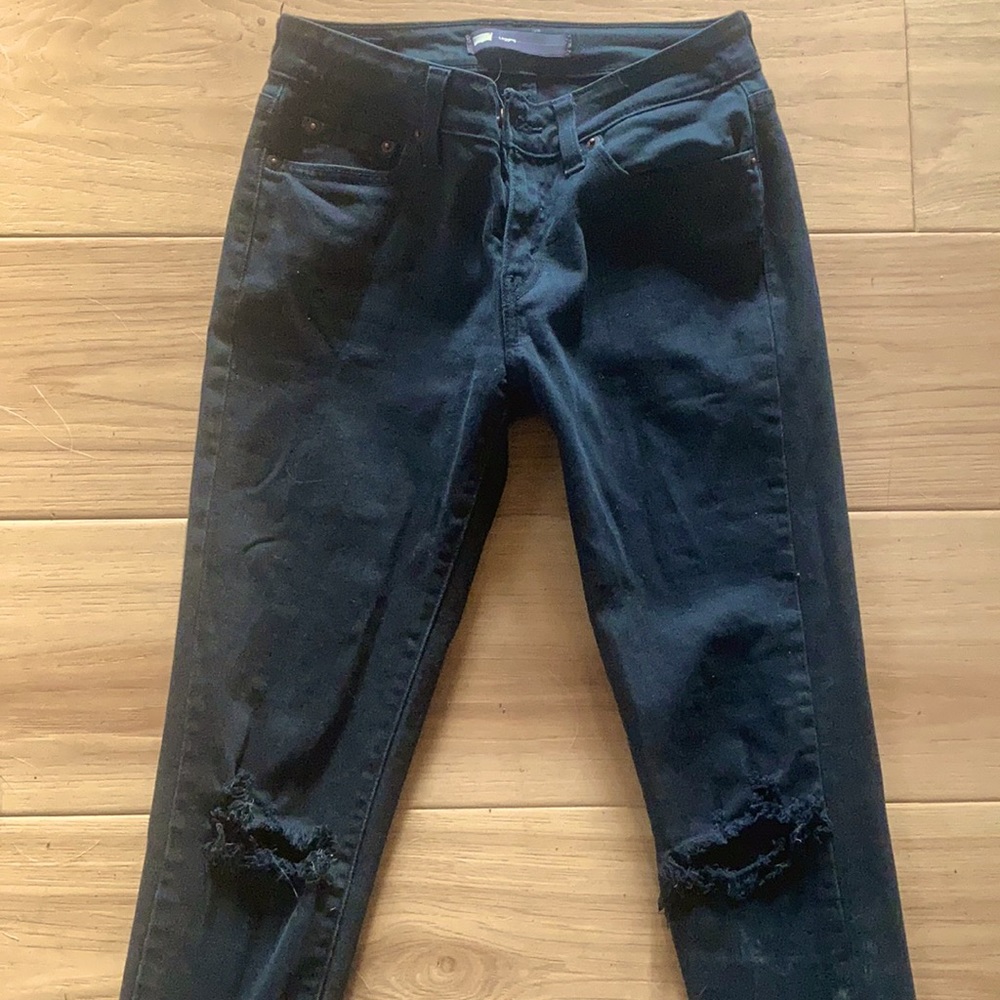 Levi’s black jean legging